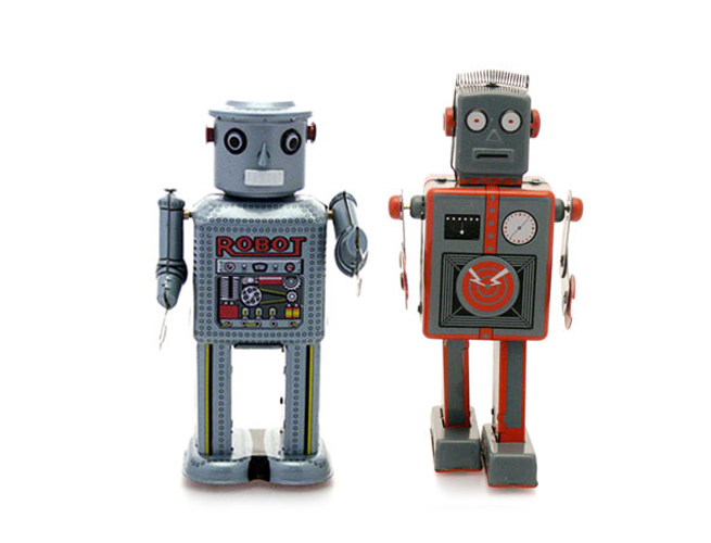 Robot Tin Toy chez Love Creative People